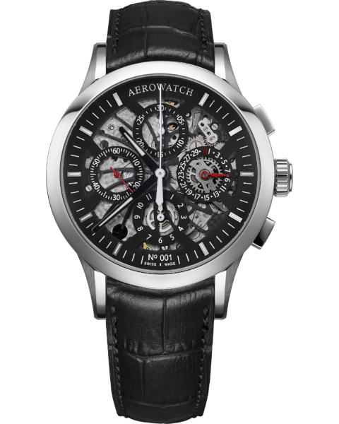 Chronographe auto semi-squeletté